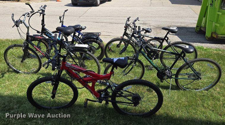 image for item EF1747 7 bicycles