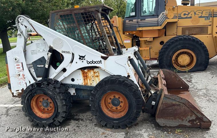 MINI CARGADOR SOBRE RUEDAS 1996 BOBCAT 873