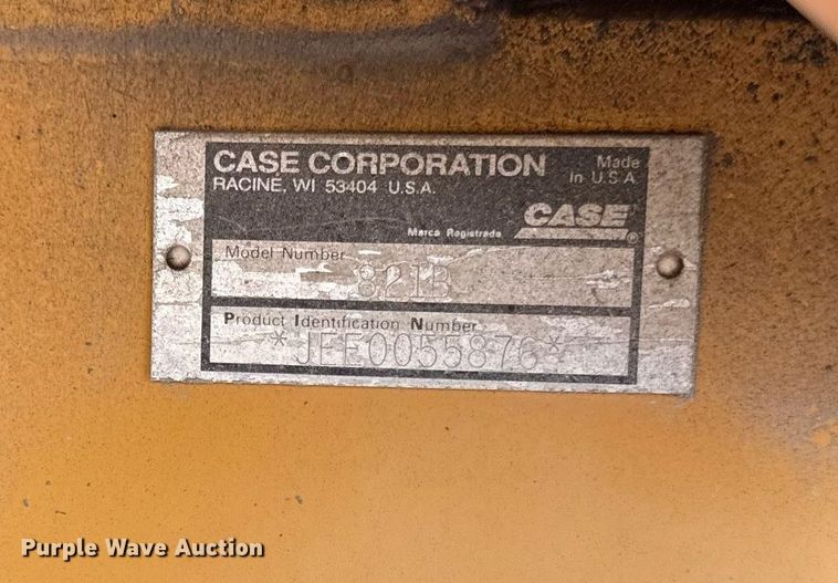 image for item EF1880 1998 Case 821B wheel loader