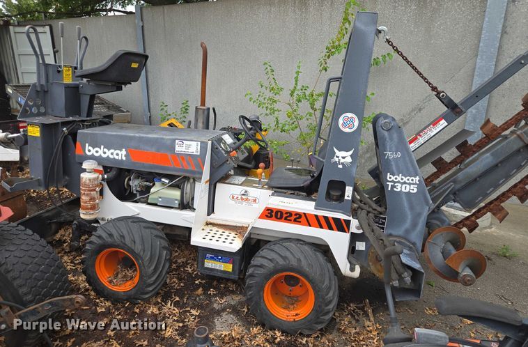 image for item EF1895 1990 Bobcat 3022 trencher