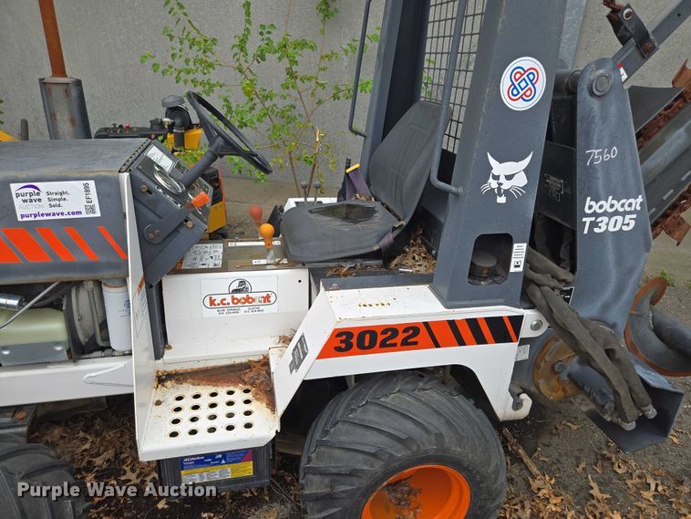 image for item EF1895 1990 Bobcat 3022 trencher