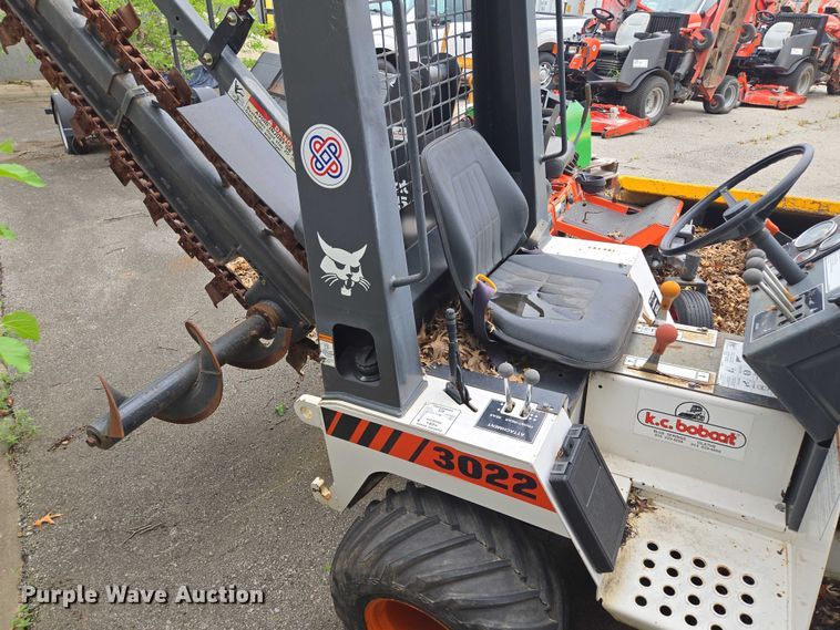 image for item EF1895 1990 Bobcat 3022 trencher