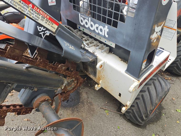image for item EF1895 1990 Bobcat 3022 trencher