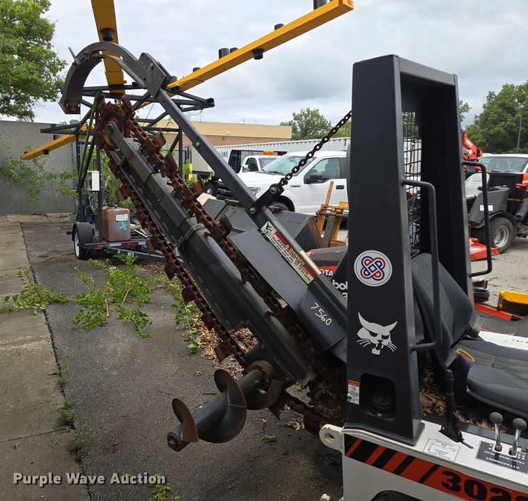 image for item EF1895 1990 Bobcat 3022 trencher