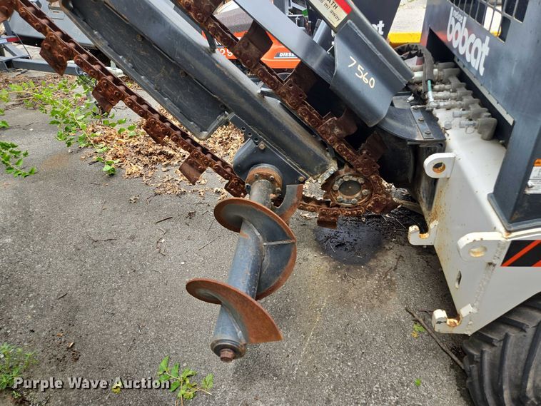 image for item EF1895 1990 Bobcat 3022 trencher