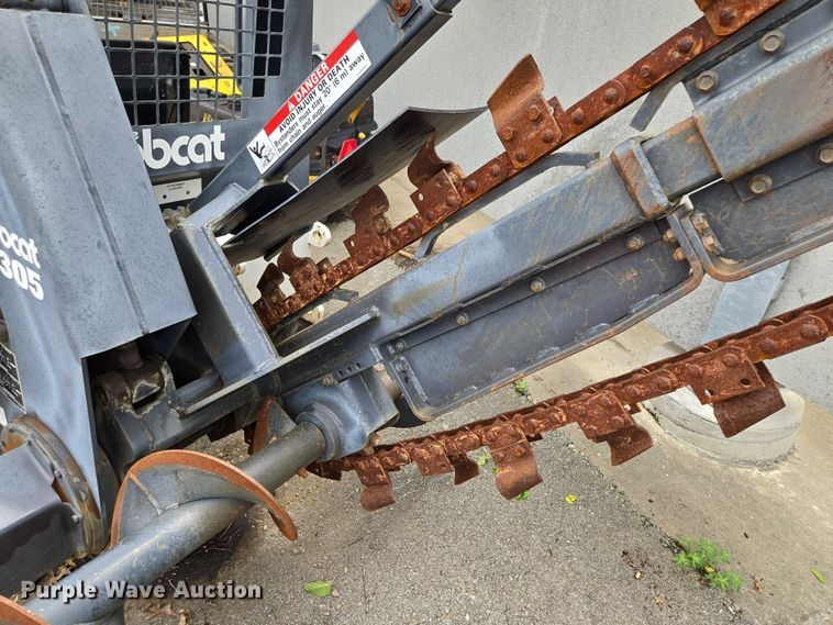 image for item EF1895 1990 Bobcat 3022 trencher