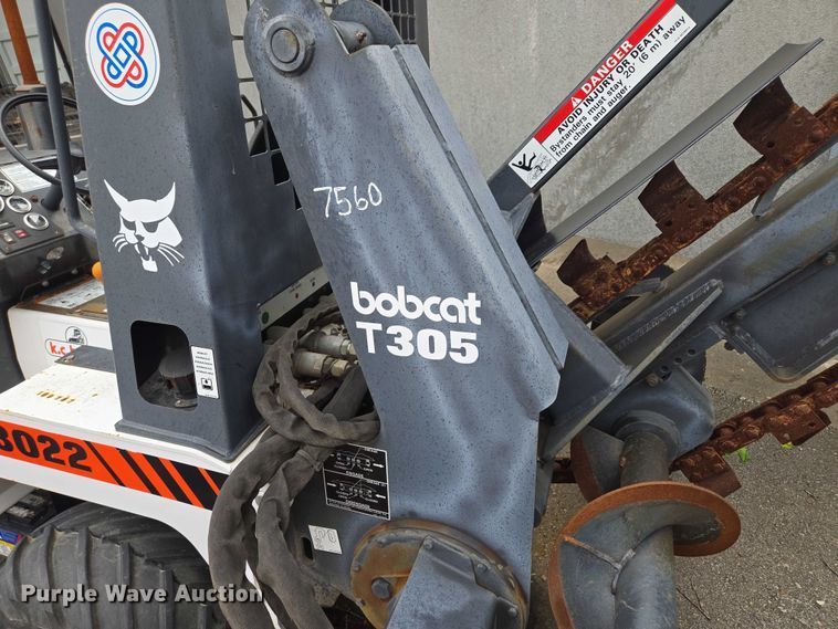 image for item EF1895 1990 Bobcat 3022 trencher