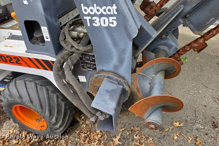 image for item EF1895 1990 Bobcat 3022 trencher