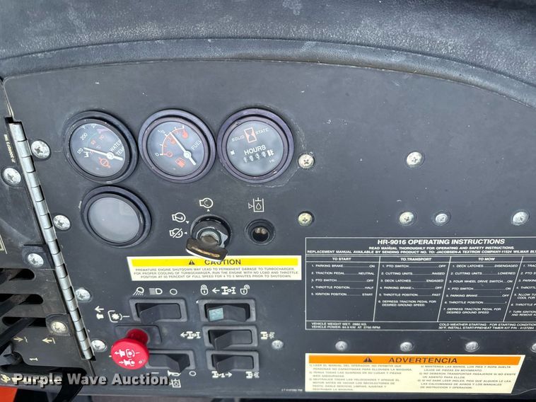 image for item EF1896 2006 Jacobson HR9016 lawn mower