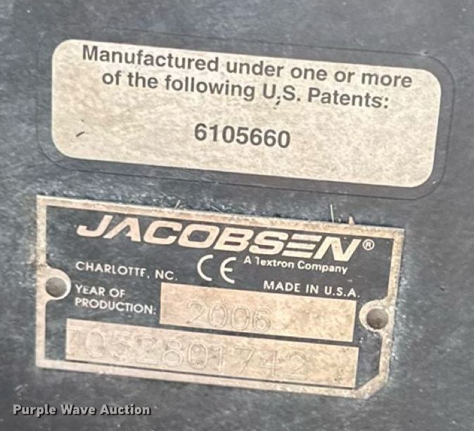 image for item EF1896 2006 Jacobson HR9016 lawn mower