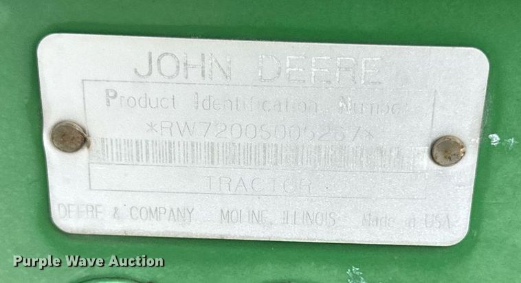 image for item EF1901 John Deere 7200 tractor