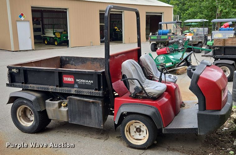 image for item EF1908 2015 Toro Workman HDX-D utility vehicle