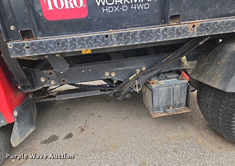 image for item EF1908 2015 Toro Workman HDX-D utility vehicle