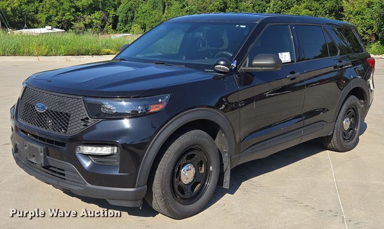 image for item EF1936 2020 Ford Explorer Police Interceptor SUV