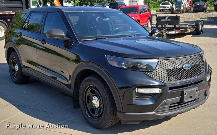 image for item EF1936 2020 Ford Explorer Police Interceptor SUV
