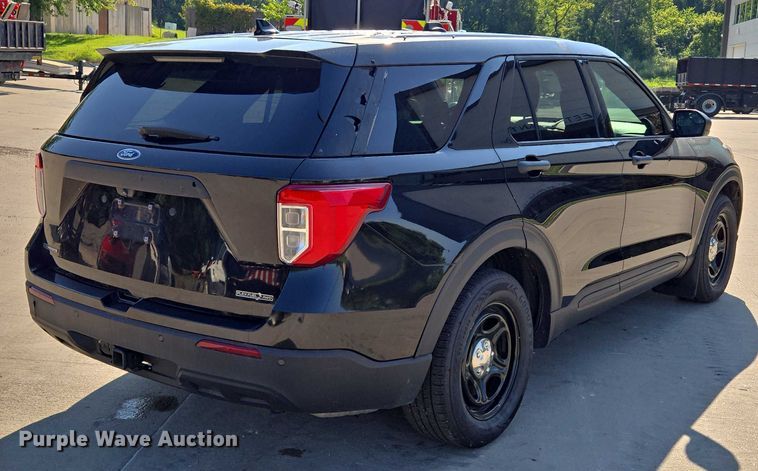 image for item EF1936 2020 Ford Explorer Police Interceptor SUV