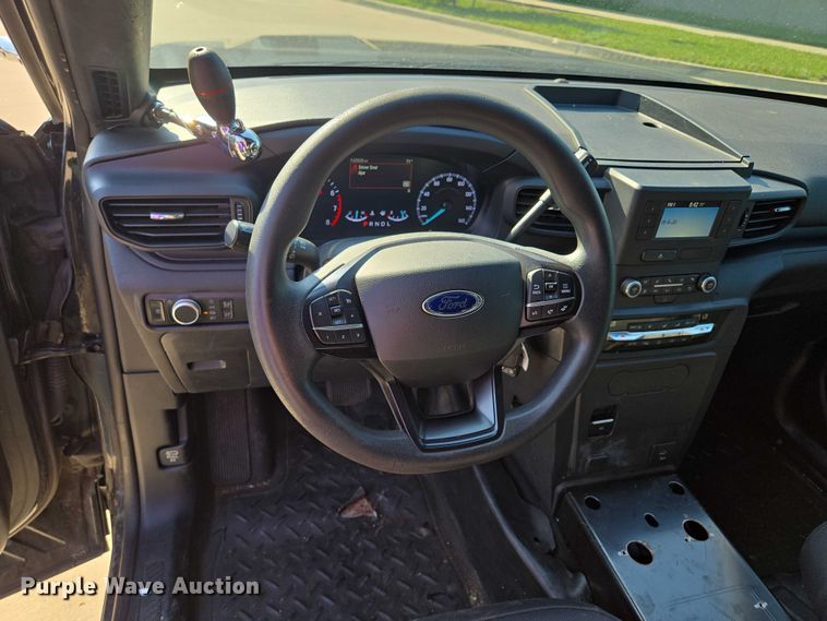 image for item EF1936 2020 Ford Explorer Police Interceptor SUV