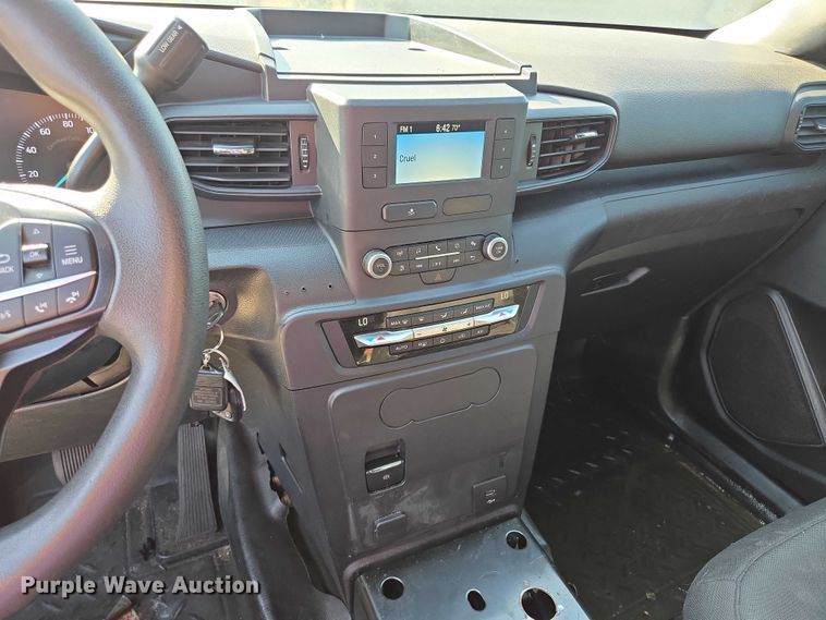 image for item EF1936 2020 Ford Explorer Police Interceptor SUV