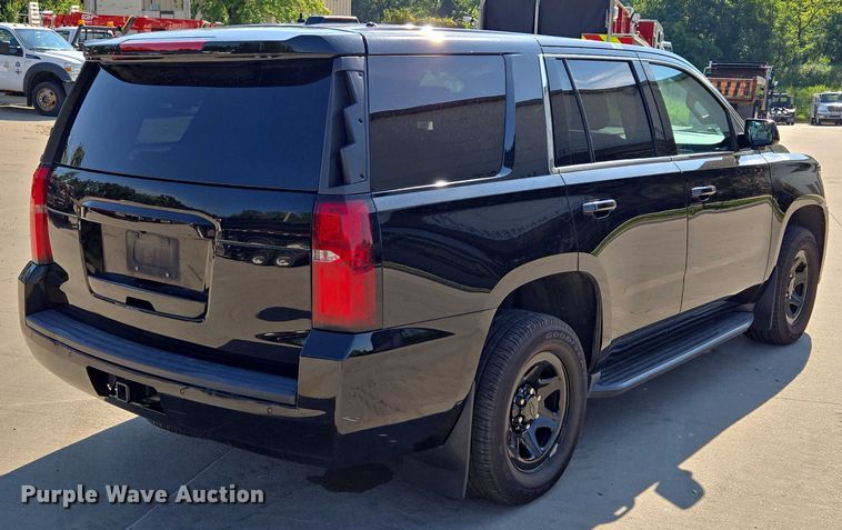 image for item EF1938 2019 Chevrolet Tahoe Police SUV
