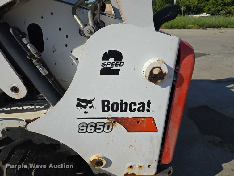 image for item EF1939 2018 Bobcat S650 skid steer loader