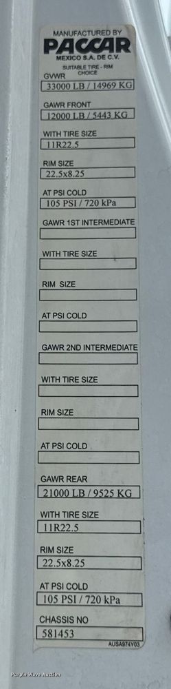 image for item EF2116 2017 Kenworth K270 street sweeper truck