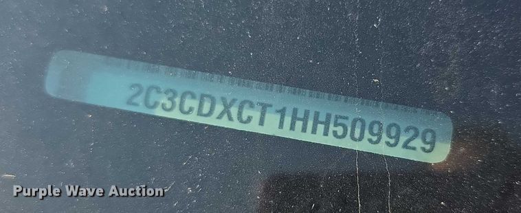 image for item EF3644 2017 Dodge Charger R/T 