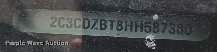 image for item EF3680 2017 Dodge Challenger R/T 
