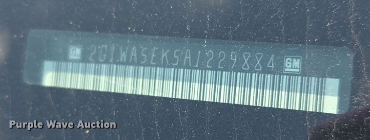 image for item EF3724 2010 Chevrolet Impala  