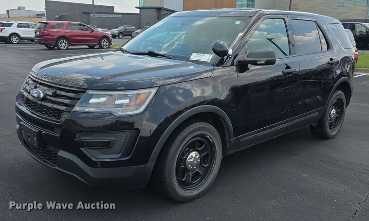 image for item EF3744 2018 Ford Explorer Police Interceptor  SUV