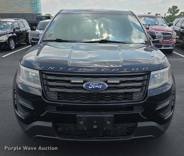 image for item EF3744 2018 Ford Explorer Police Interceptor  SUV