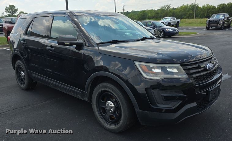 image for item EF3744 2018 Ford Explorer Police Interceptor  SUV