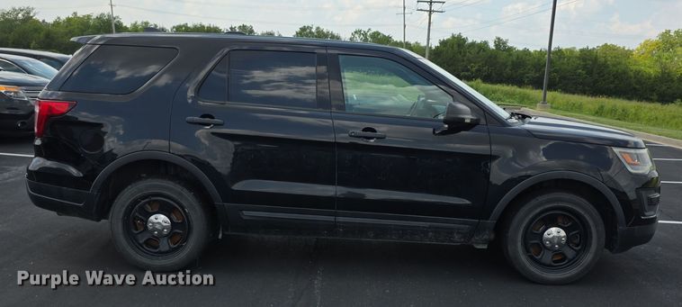 image for item EF3744 2018 Ford Explorer Police Interceptor  SUV