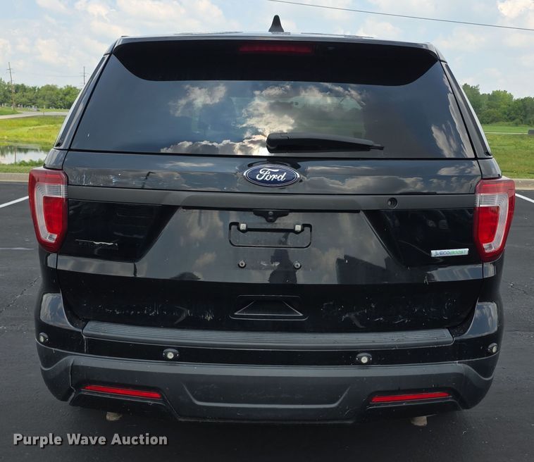 image for item EF3744 2018 Ford Explorer Police Interceptor  SUV