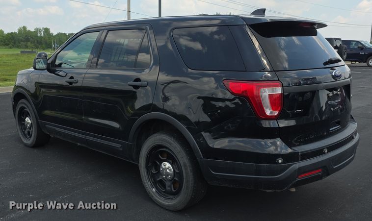 image for item EF3744 2018 Ford Explorer Police Interceptor  SUV