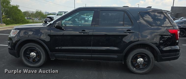 image for item EF3744 2018 Ford Explorer Police Interceptor  SUV