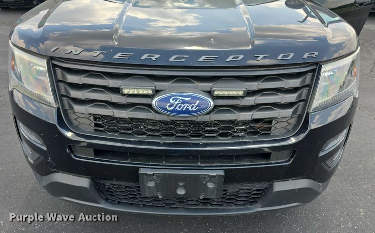 image for item EF3744 2018 Ford Explorer Police Interceptor  SUV