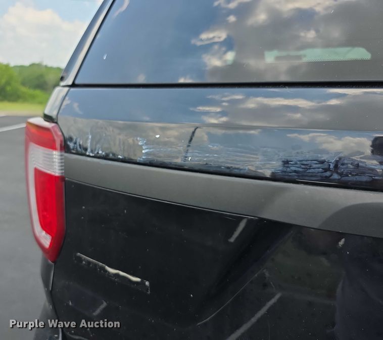 image for item EF3744 2018 Ford Explorer Police Interceptor  SUV