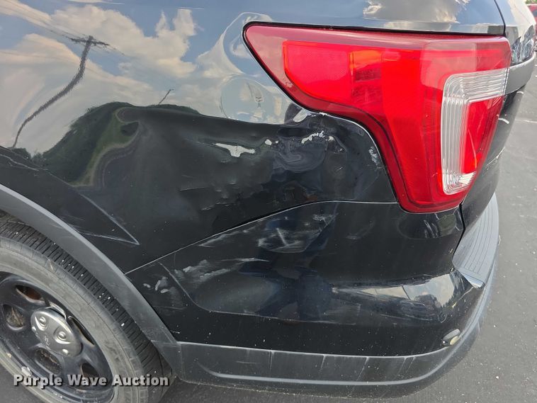 image for item EF3744 2018 Ford Explorer Police Interceptor  SUV