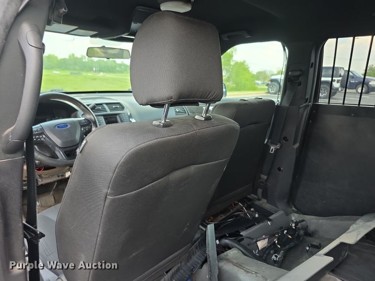 image for item EF3744 2018 Ford Explorer Police Interceptor  SUV