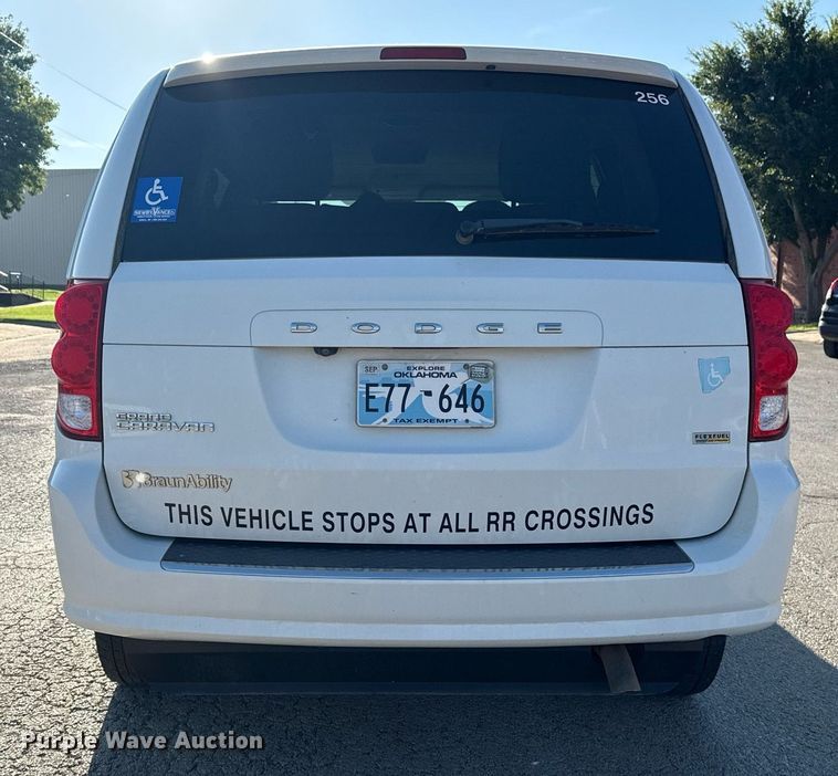 image for item EG8133 2019 Dodge Grand Caravan handicap accessible van