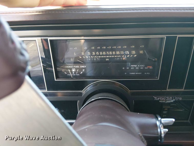 image for item EG8557 1984 Buick Regal 