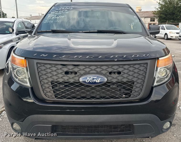 image for item EG8568 2014 Ford Explorer Police Interceptor SUV