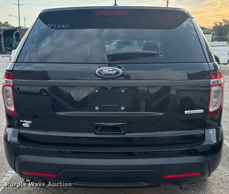 image for item EG8568 2014 Ford Explorer Police Interceptor SUV