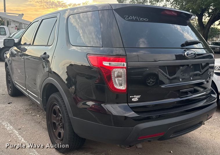 image for item EG8568 2014 Ford Explorer Police Interceptor SUV