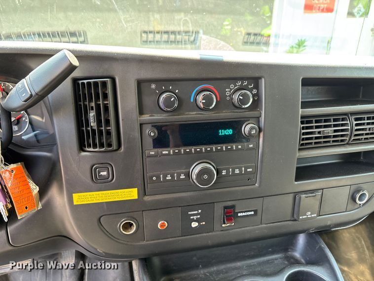 image for item EJ7637 2015 Chevrolet Express sewer inspection truck