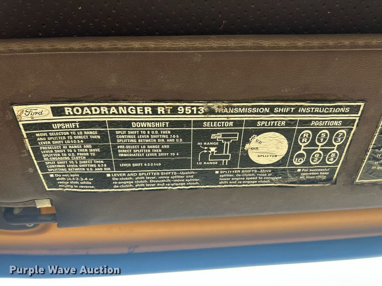 image for item EK2809 1981 Ford L9000 semi truck