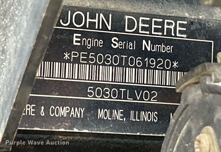 image for item EK8025 2005 John Deere 5325 tractor