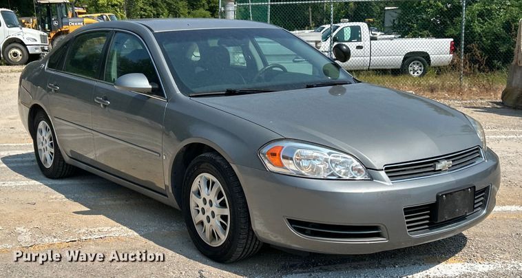 image for item EK8463 2008 Chevrolet Impala Police 