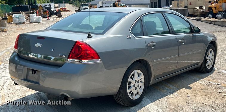 image for item EK8463 2008 Chevrolet Impala Police 