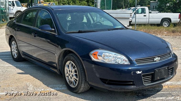 image for item EK8464 2009 Chevrolet Impala Police 